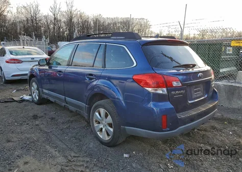 2011 Subaru Outback 3.6R Limited из США, поврежденный, VIN 4S4BRDKC3B2378832